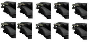 10 peças de Emenda para Corrente ASA 50/1 CM - KIT