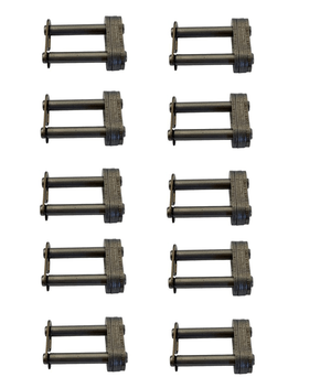 10 peças de Emenda para Corrente Dupla DIN 08-B2 CM - KIT