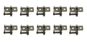 10 peças de Emenda Simples ASA 80/1 K1 CM - KIT