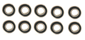 10 peças de Rolamento 6003 DDU C3 OBM - KIT