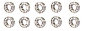 10 peças de Rolamentos 6001 ZZ C3 WHX 12x28x8 - KIT