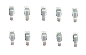 10 peças Fecho Rápido Trava Pressão FA3/E1 Zincado - KIT