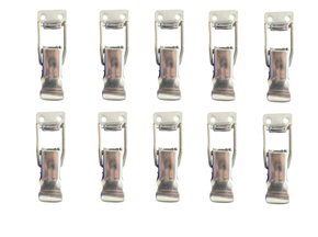 10 peças Fecho Rápido Trava Pressão FB1/E2 INOX 304 - KIT