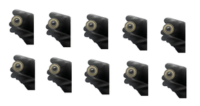 10 peças Rolamento 6201 ZZ C3 WHX - KIT