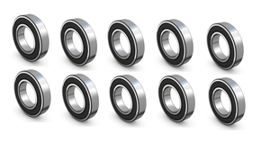 10 peças Rolamento 6304 DDU C3 WHX 20x52x15 - KIT