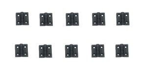 10 unidades Dobradiça ZAMAK 60x60 - KIT