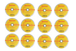 12 peças Disco Corte 7x1,6mmx7/8 DAC180-24 STARRET - KIT