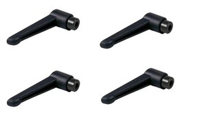 4 peças de Manípulo Alavanca Trava 78 M8 Fêmea ZAMAK - KIT