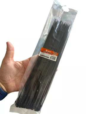 Abraçadeira Nylon 300X3,5Mm Pt Cj C/100 Ajax