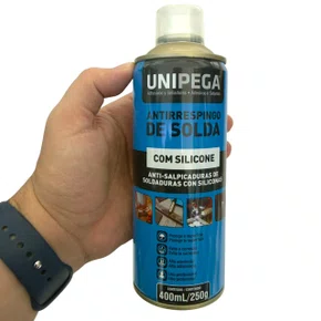 Antirrespingo de Solda Spray com Silicone 400ml/250g UNIPEGA