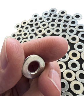 Arruela Lisa 8mm Zincada - Vendida em CENTO