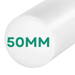 Barra Tarugo de Polipropileno 50x1000mm MGS