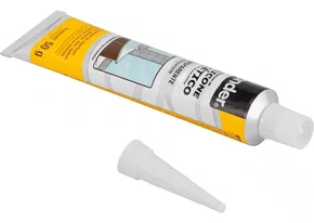 Borracha de Silicone Acético Transparente 50g VONDER