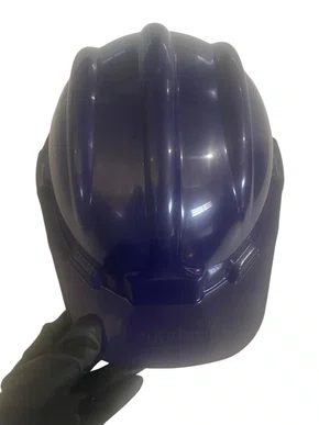 Capacete Segurança com Aba Frontal Azul VONDER - 1 peça