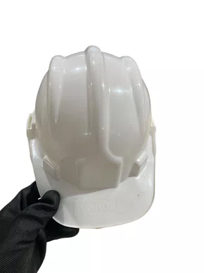 Capacete Segurança com Aba Frontal Branco VONDER - 1 peça