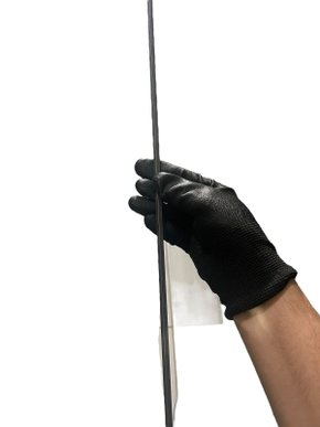 Chaveta Retangular B 08 X 07 x 500mm INOX 304 - 1PÇ