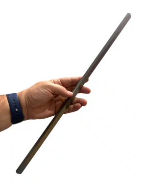 Chaveta Retangular B 14X09x500mm Barra Aço 1045 Trefilada