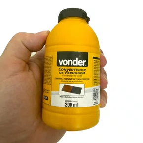 Convertedor Removedor de Ferrugem Frasco 200ml VONDER