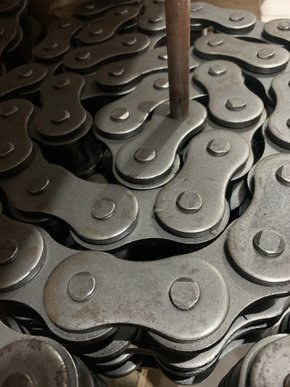 Corrente para Engrenagem Dupla ASA 140/2 CM - EM METRO