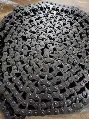 Corrente Dupla DIN 08-B2 BF2 Pontiag. 34º 2X2 Bilat. CM