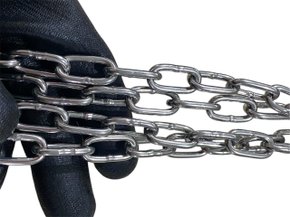 Corrente Elos 3mm Aço Inox 304 - Vendida em Metros