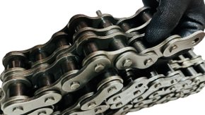 Corrente para Engrenagem Dupla Asa 100/2 - EM METRO