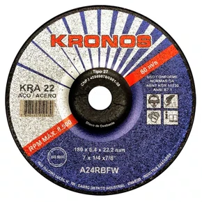 Disco Desbaste 7X1/4X7/8 Kra22 Kronos