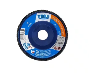 Disco Flap 4.1/2" GR- 80 Q-B Standard TYROLIT - 1 peça