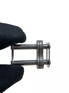 Emenda Dupla ASA 50/2 SS INOX CM - 1 peça