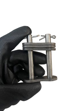 Emenda para Corrente Dupla ASA 100/2 CM