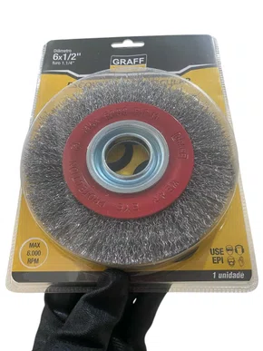 Escova Circular Ac 6X1/2X1/2 GRAFF