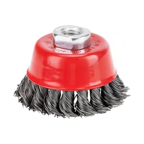 Escova Copo 3 Pol 75mm Torcida Rosca M-14 MTX