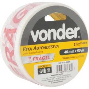 Fita Adesiva 48X50 Cuidado Fragil Vonder