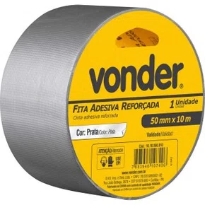 Fita Adesiva Silver Tape 50X10mt Vonder