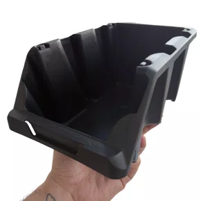Gaveteiro Plástico Organizador Nº5 Preto Vonder