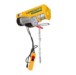 Guincho Coluna Elétrico 300/600KG V2 12/6M 220V MENEGOTTI