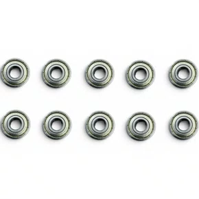 Kit 10 Peças Rolamento 6201 ZZ OBM 12x32x10