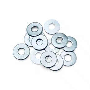 Kit 100 Arruelas Lisas 1/4 ZB
