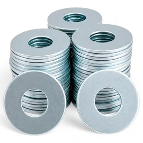 Kit 100 Arruelas Lisas Inox 304 D-125 M12