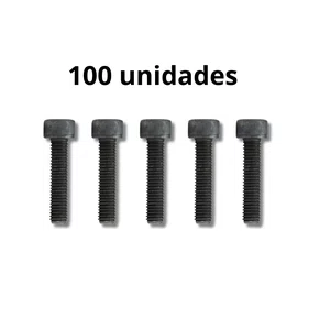 Kit 100 Parafuso Allen C/C  6X10mm A.Liga