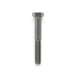 Kit 100 Parafusos Sextavados Rosca Partida Zb 6x60mm