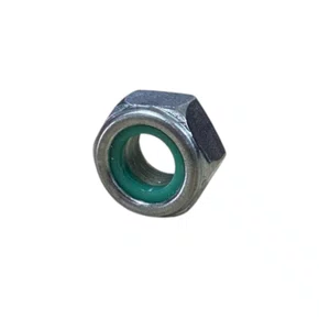 Kit 100 Porca Sextavada  6X1mm Ma Trava Baixa Zb