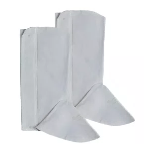 Perneira Em Raspa Fechamento Em Velcro 40 Cm