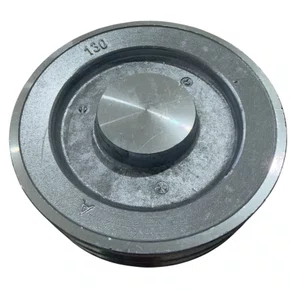 Polia de Alumínio 130 A2 5.1/8" 2 Canais Perfil A