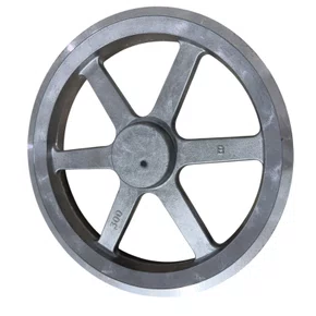 Polia em Alumínio 300 B2 12" 2 Canais Perfil B 300B2