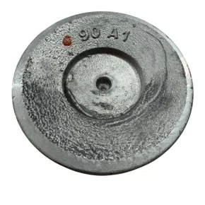 Polia de Alumínio 90 A1 3.1/2" Perfil A 1 Canal - 90A1