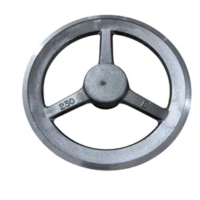 Polia em Alumínio 230mm B1 1 Canal Perfil B 9.1/16" 230B1