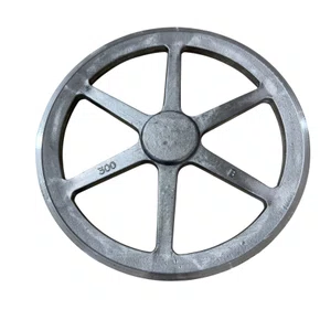 Polia de Alumínio 300mm B1 1 Canal Perfil B 12" 300B1