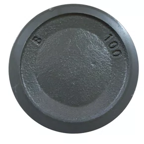 Polia Ferro Fundido 100mm B1 1 Canal Perfil B 4" 100B1