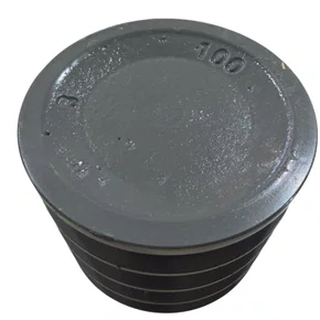 Polia Ferro Fundido 100mm B4 4 Canais Perfil B 4" 100B4